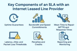 What’s included in an internet leased line plan? SLA, uptime, support and more